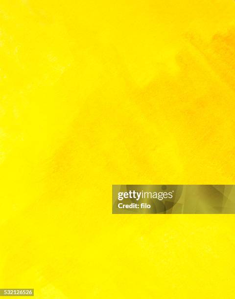 abstract yellow watercolor texture background - yellow background stock illustrations