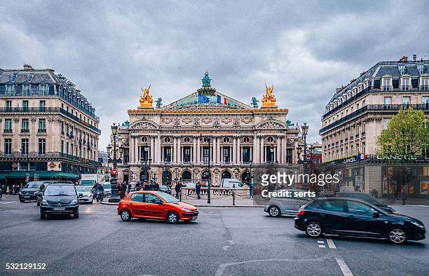 palais opéra garnier in paris, france - opéra garnier stock pictures, royalty-free photos & images