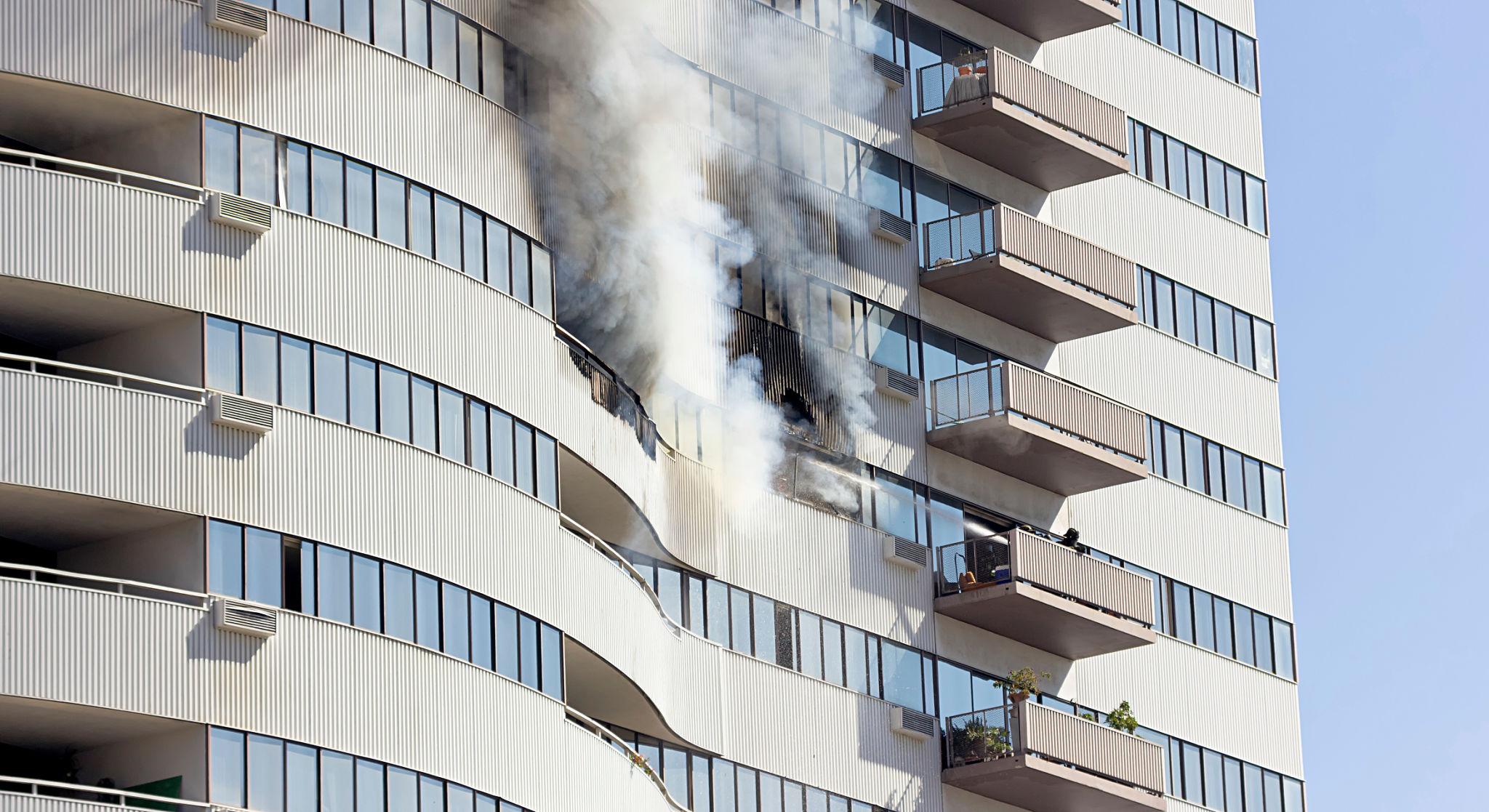 fire escape damage