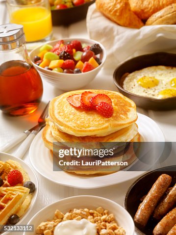 Breakfast Feast High-Res Stock Photo - Getty Images