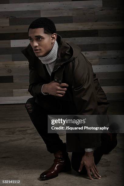 Jordan Clarkson is photographed for FSHN Magazine on January 19, 2016 in Los Angeles, California.