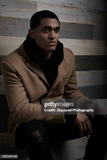 Jordan Clarkson is photographed for FSHN Magazine on January 19, 2016 in Los Angeles, California.