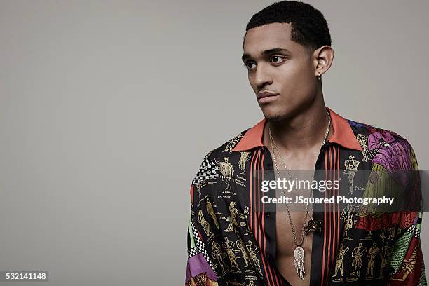 Jordan Clarkson is photographed for FSHN Magazine on January 19, 2016 in Los Angeles, California.