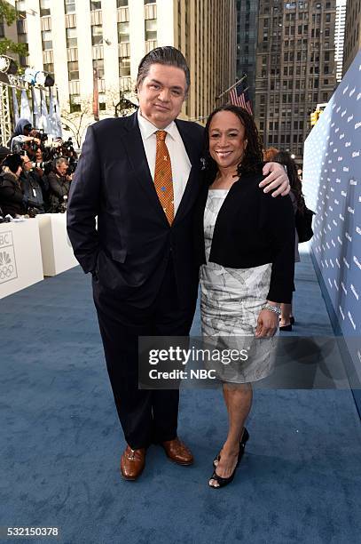 NBCUniversal Upfront in New York City on Monday, May 16, 2016" -- Pictured: Oliver Platt, S. Epatha Merkerson, ?Chicago Med? on NBC --