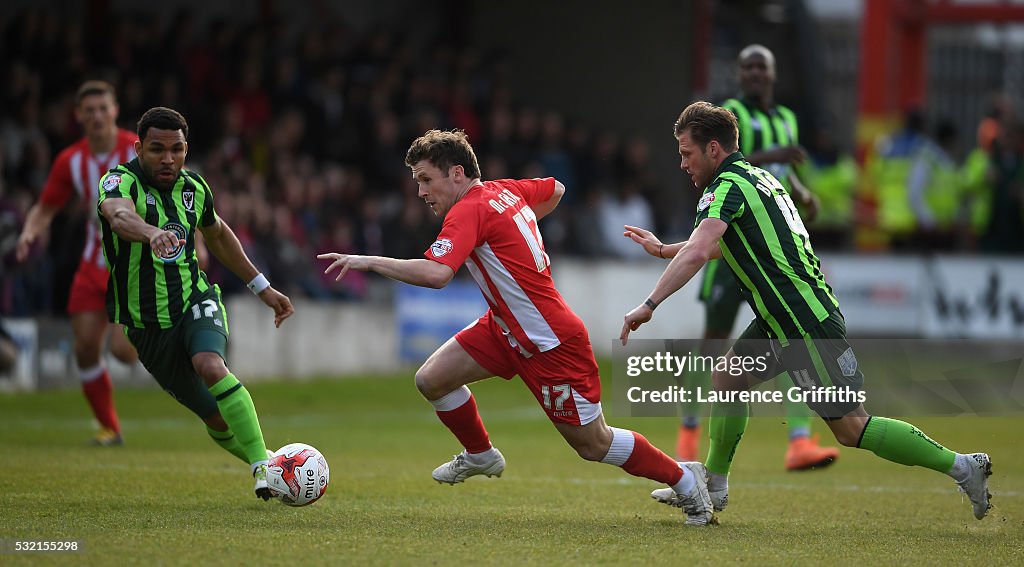 Accrington Stanley v AFC Wimbledon - Sky Bet League Two Play Off: Second Leg