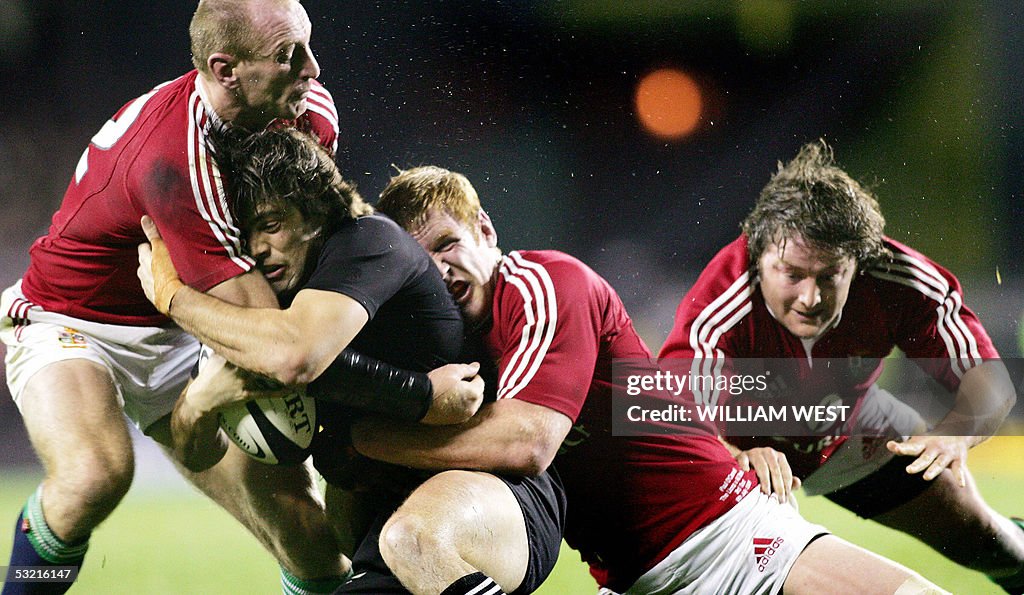 New Zealand All Blacks inside centre Con