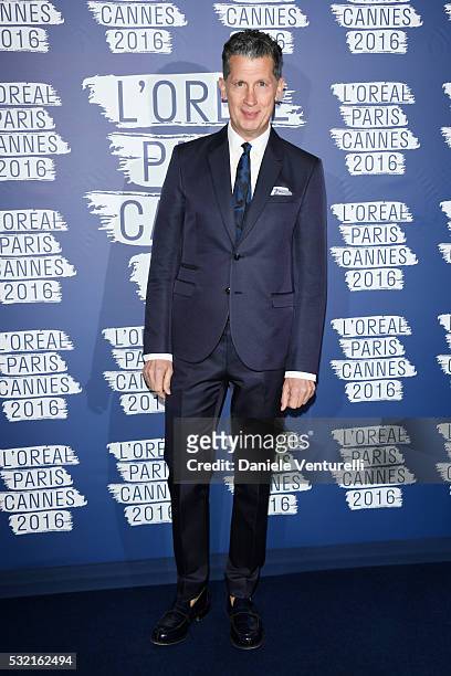 Stefano Tonchi attends the L'Oreal Party during the annual 69th Cannes Film Festival at on May 18, 2016 in Cannes, France.