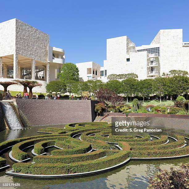 getty center - los angeles - getty centre stock pictures, royalty-free photos & images