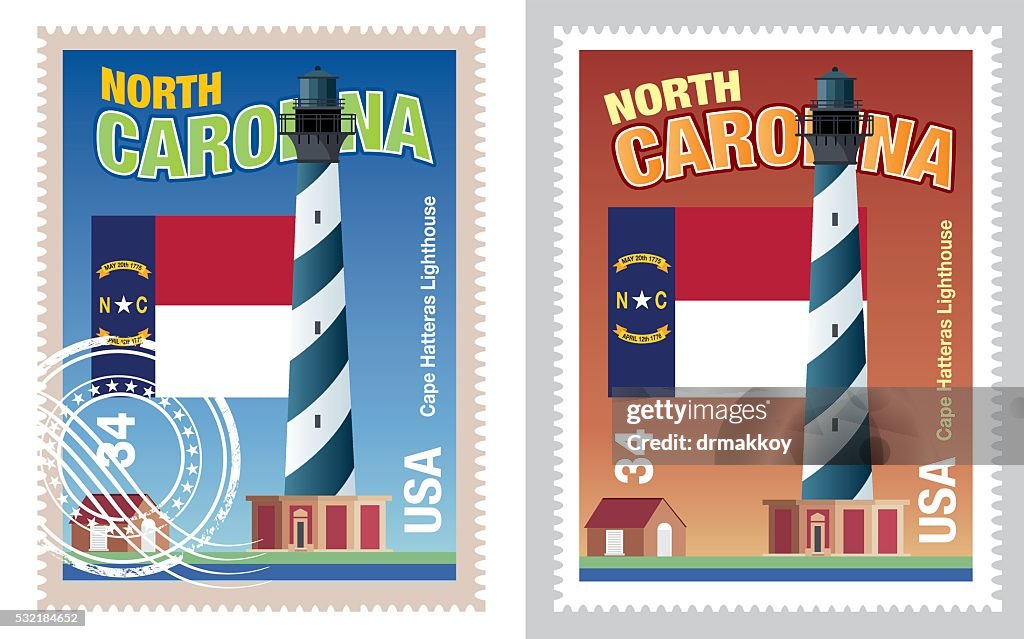 North Carolina Stamp