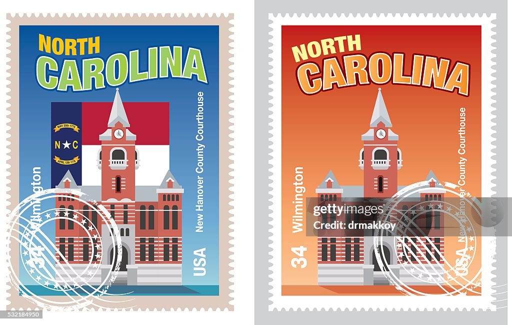 North Carolina Stamp