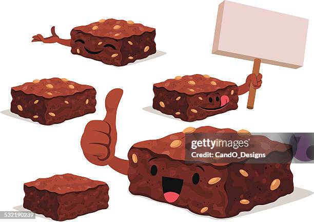brownie cartoon set c - brownie 幅插畫檔、美工圖案、卡通及圖標