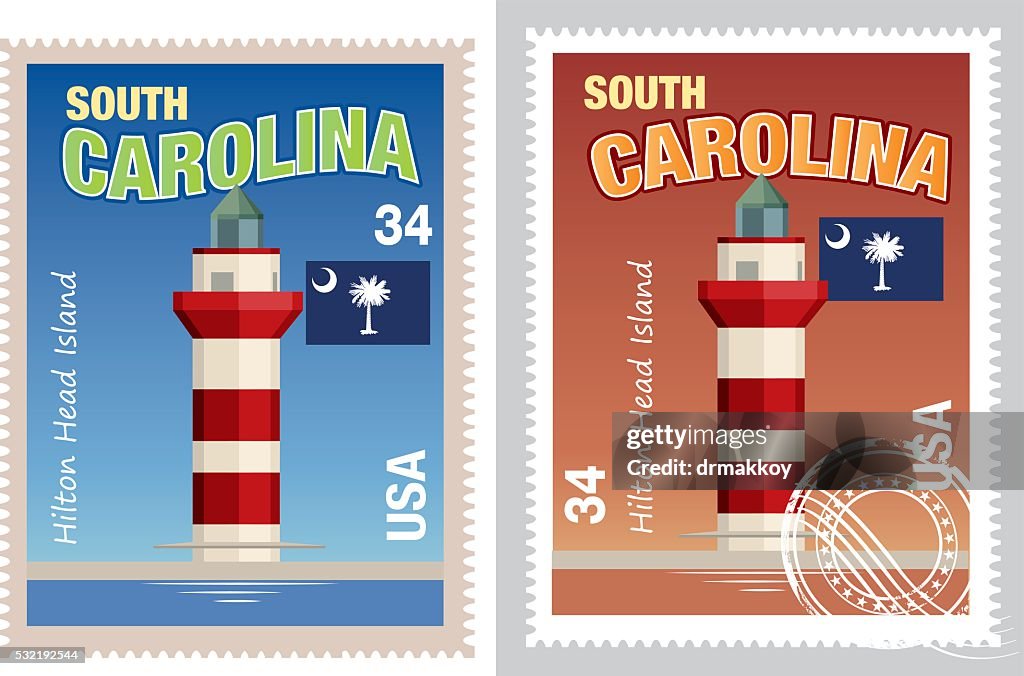 South Carolina Stamp