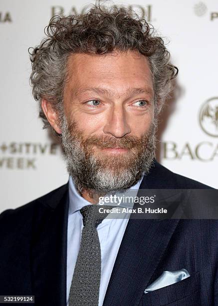 Vincent Cassel attends the Planet Finance Foundation Gala Dinner during the 69th annual Cannes Film Festival at Hotel Martinez on May 18, 2016 in...