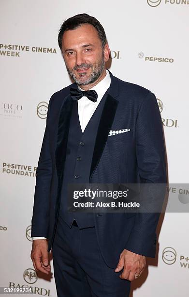 Frederic Lopez attends the Planet Finance Foundation Gala Dinner during the 69th annual Cannes Film Festival at Hotel Martinez on May 18, 2016 in...