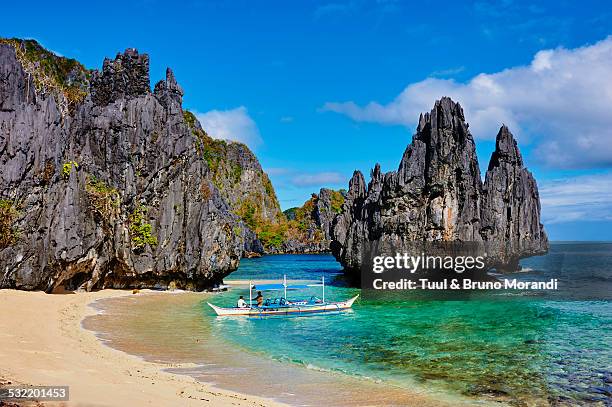 philippines, palawan, el nido - filippino foto e immagini stock