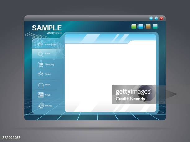 Computer Window Frame Element 1,073 Computer Window Frame Stock Photos, High-Res Pictures, and Images ...