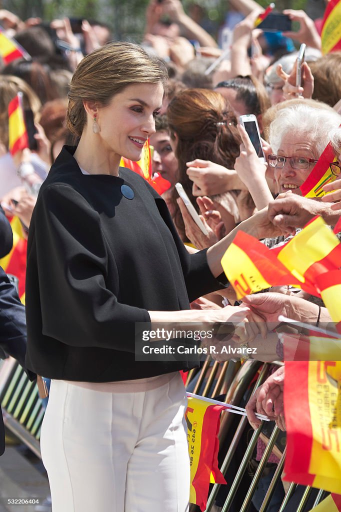 Spanish Royals Commemorate 4th Centenary Of the Death Of Miguel de Cervantes