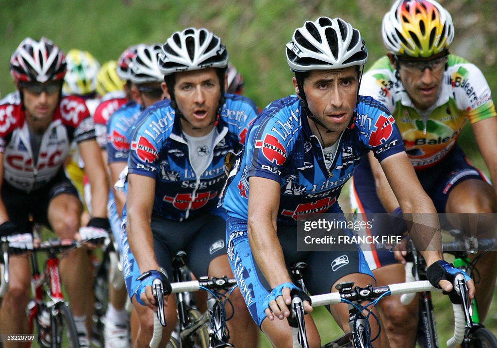 Spaniard Joseba Beloki (Liberty Seguros/