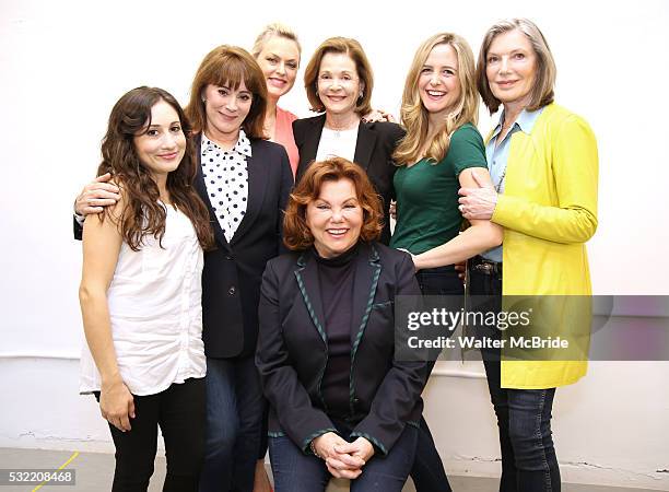 Director Marsha Mason with cast Lucy DeVito, Patricia Richardson, Elaine Hendrix, Jessica Walter, Clea Alsip and Susan Sullivan attend the photo call...