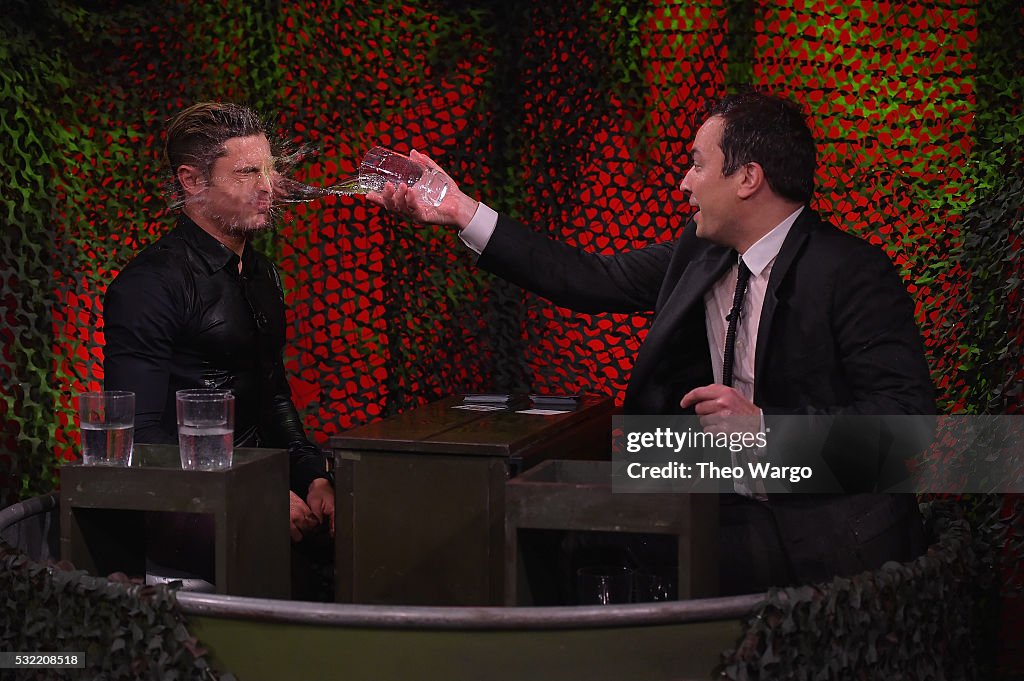 Zac Efron Visits "The Tonight Show Starring Jimmy Fallon"