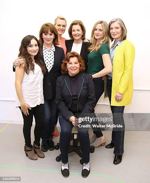 Director Marsha Mason with cast Lucy DeVito, Patricia Richardson, Elaine Hendrix, Jessica Walter, Clea Alsip and Susan Sullivan attend the photo call...