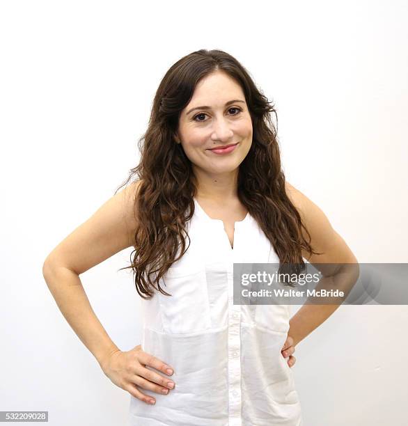 Lucy DeVito attends the photo call for the upcoming Bucks County Playhouse production of Robert Harling's comedy 'Steel Magnolias' at their rehearsal...