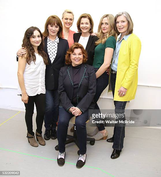Director Marsha Mason with cast Lucy DeVito, Patricia Richardson, Elaine Hendrix, Jessica Walter, Clea Alsip and Susan Sullivan attend the photo call...