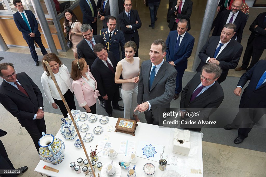 Spanish Royals Commemorate 4th Centenary Of the Death Of Miguel de Cervantes