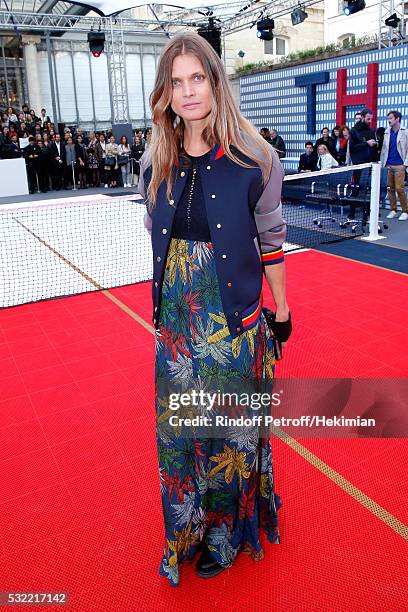 Malgosia Bela attends Tommy Hilfiger hosts Tommy X Nadal Party - Photocall on May 18, 2016 in Paris, .