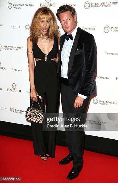 Guests attend the Planet Finance Foundation Gala Dinner during the 69th annual Cannes Film Festival at Hotel Martinez on May 18, 2016 in Cannes,...