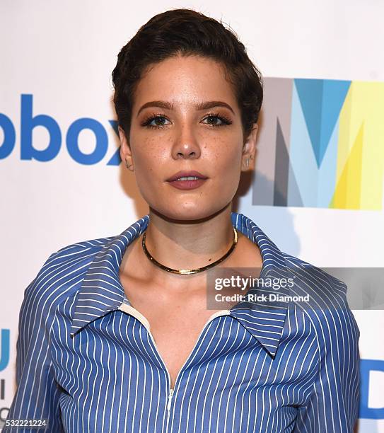 Breakthrough Artist Awards: Halsey during Music Biz 2016 - Day 4 at Renaissance Hotel on May 18, 2016 in Nashville, Tennessee.