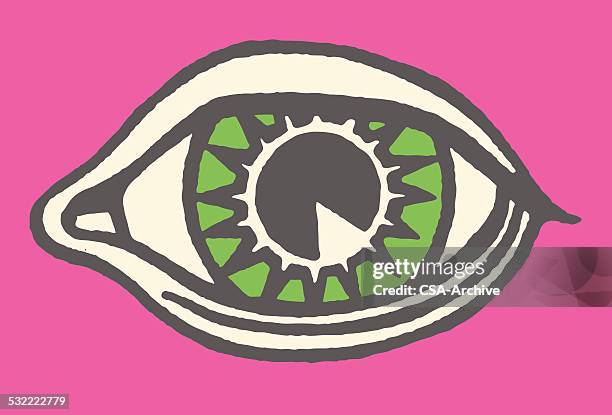 eye - eyeball stock illustrations