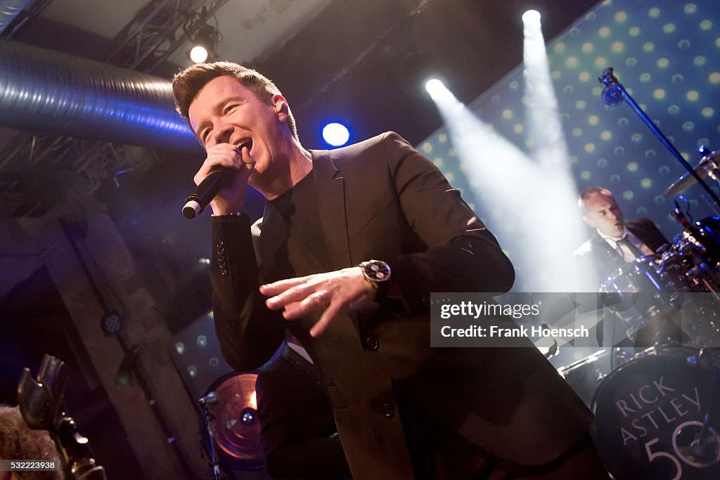 Rick Astley Performs In Berlin