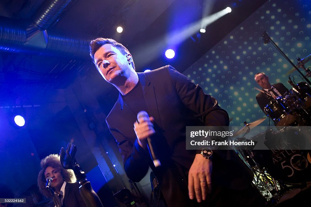 Rick Astley Performs In Berlin