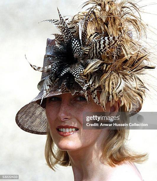 Sophie, Countess of Wessex, attends the "Recollections Of World War II Commemoration Show", an hour long show performed for thousands of World War II...