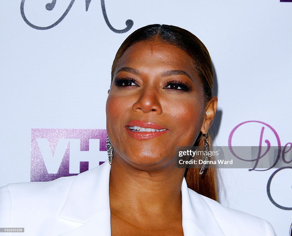Queen Latifah attends the VH1 "Dear Mama" taping at St. Bartholomew's