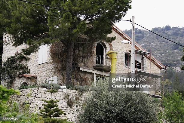 General view of the house where Nicole Coste is due to take up residence with her son Alexandre, taken in May 2002, in Villefranche sur Mer, France....