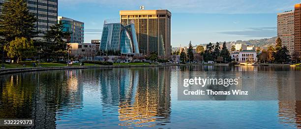 lake merritt in oakland - oakland california stock pictures, royalty-free photos & images