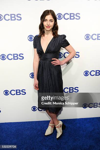 Actress Annabelle Attanasio of CBS television series Bull attends the 2016 CBS Upfront at Oak Room on May 18, 2016 in New York City.