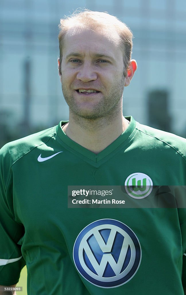 During the team presentation of VFL Wolfsburg for the Bundesliga Season 2005 - 2006