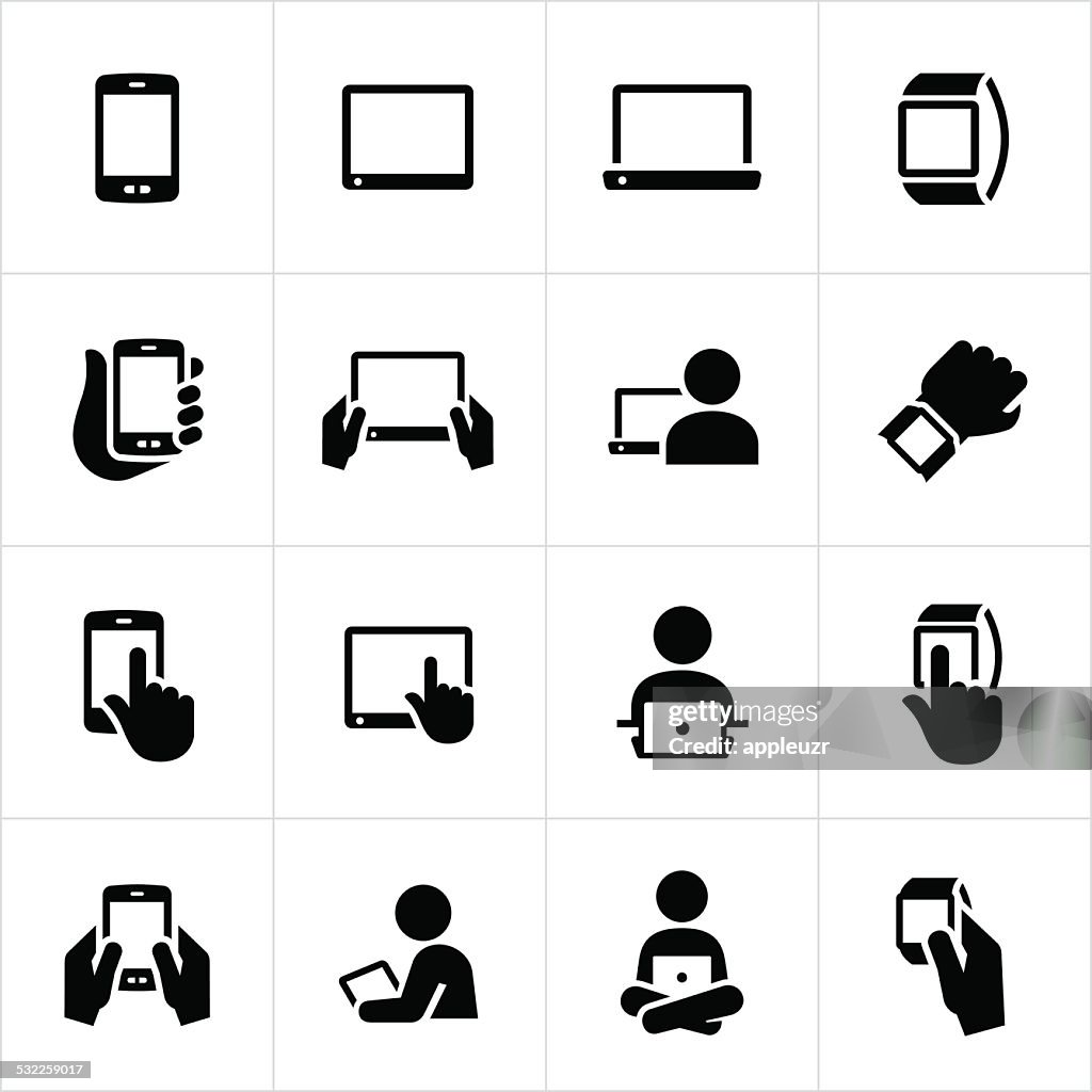 Mobile Geräte Symbole