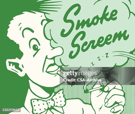Smoking Man Smoking Man