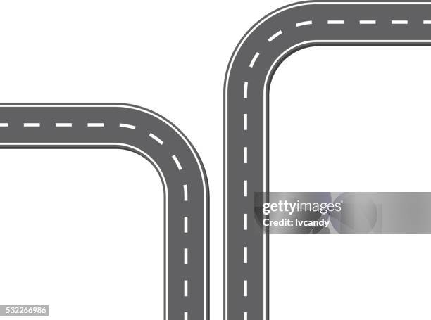 Two Different Routes Choice Of Two Paths Photos and Premium High Res Pictures - Getty Images
