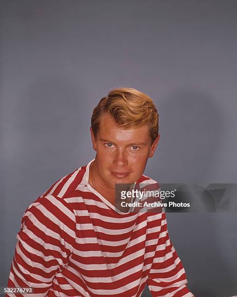 American actor and singer Troy Donahue , circa 1960.