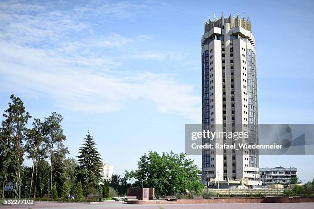 hotel kazakhstan - kazakhstan culture stock pictures, royalty-free photos & images