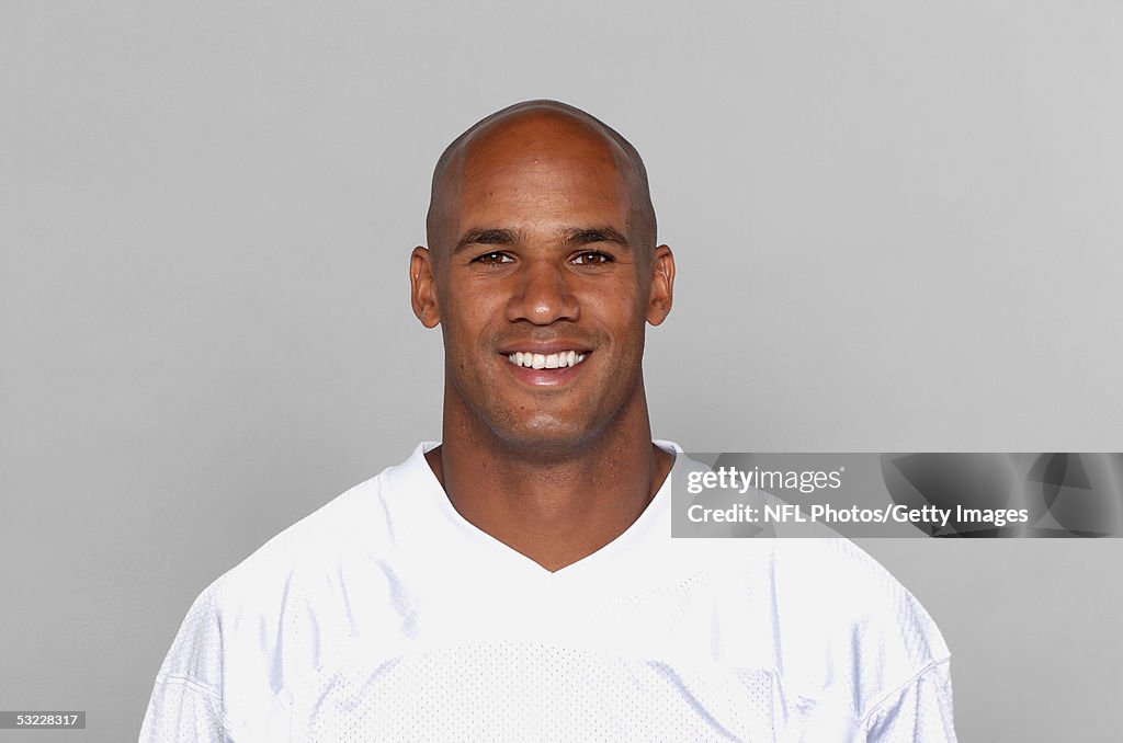 Jason R. Taylor Jason Taylor of the Miami Dolphins poses for his 2005 NFL headshot at ...