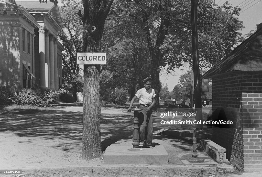 Segregated Drinking Fountain