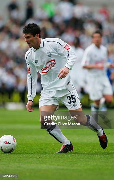 David Nugent of Preston North End in action during the Coca Cola Championship, semi-final first leg play off match between Preston North End and...