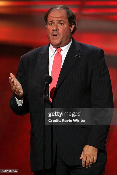 Broadcaster Chris Berman onstage at the 13th Annual ESPY Awards at the Kodak Theatre on July 13, 2005 in Hollywood, California.