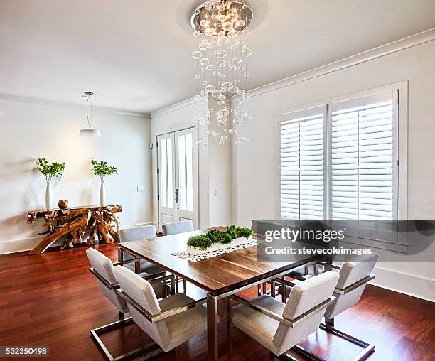 contemporary dinning room - shutter stock pictures, royalty-free photos & images